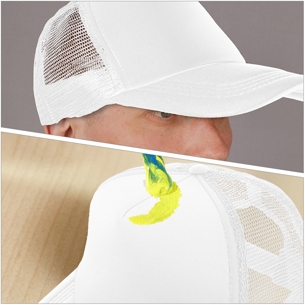 5 قطع من قبعات البيسبول الشبكي - مراجعة Hat Sublimation Blank وسعره