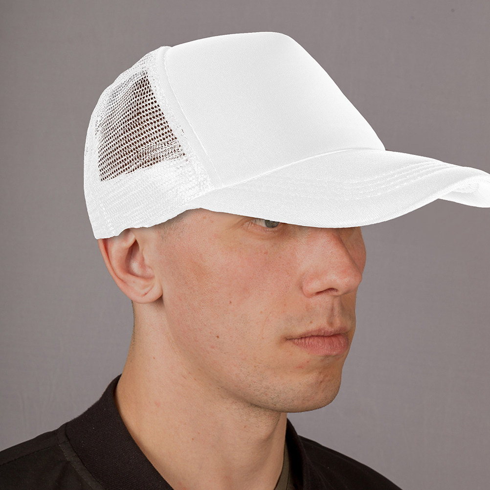 5 قطع من قبعات البيسبول الشبكي - مراجعة Hat Sublimation Blank وسعره