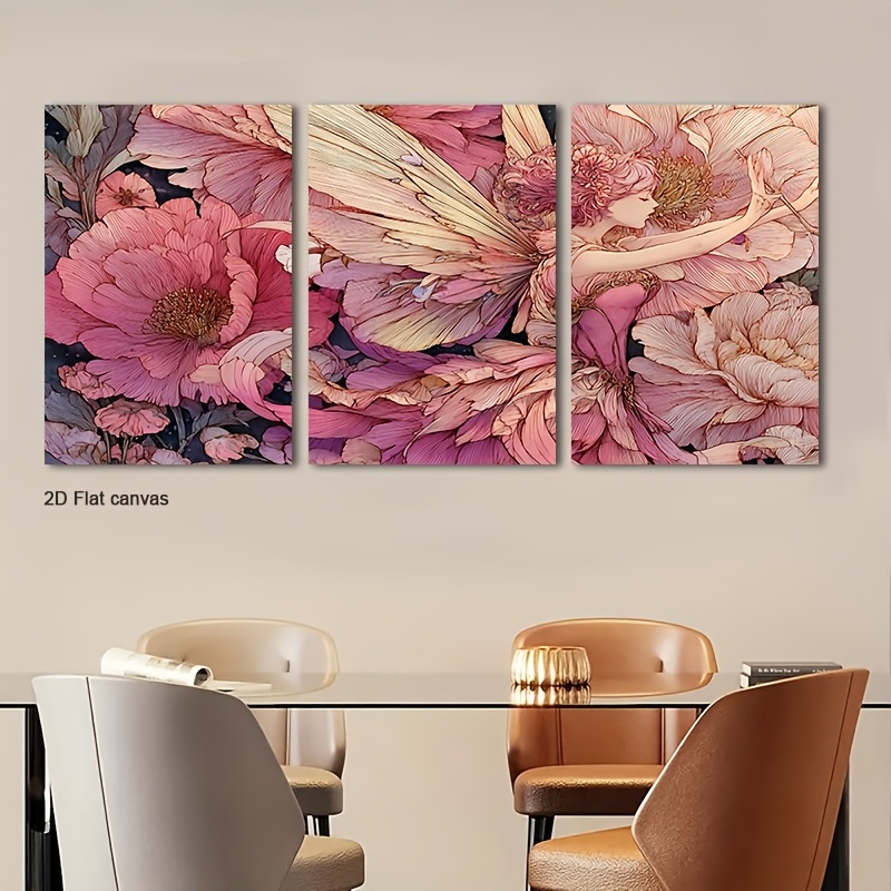 لوحات قماشية بدون إطار 3 قطع ب - مراجعة Canvas Wrap Ready وسعره